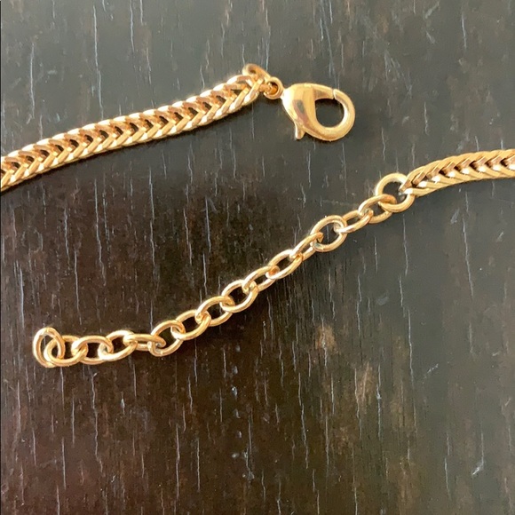 Vita Fede rose gold and diamond collar necklace - Picture 2 of 4